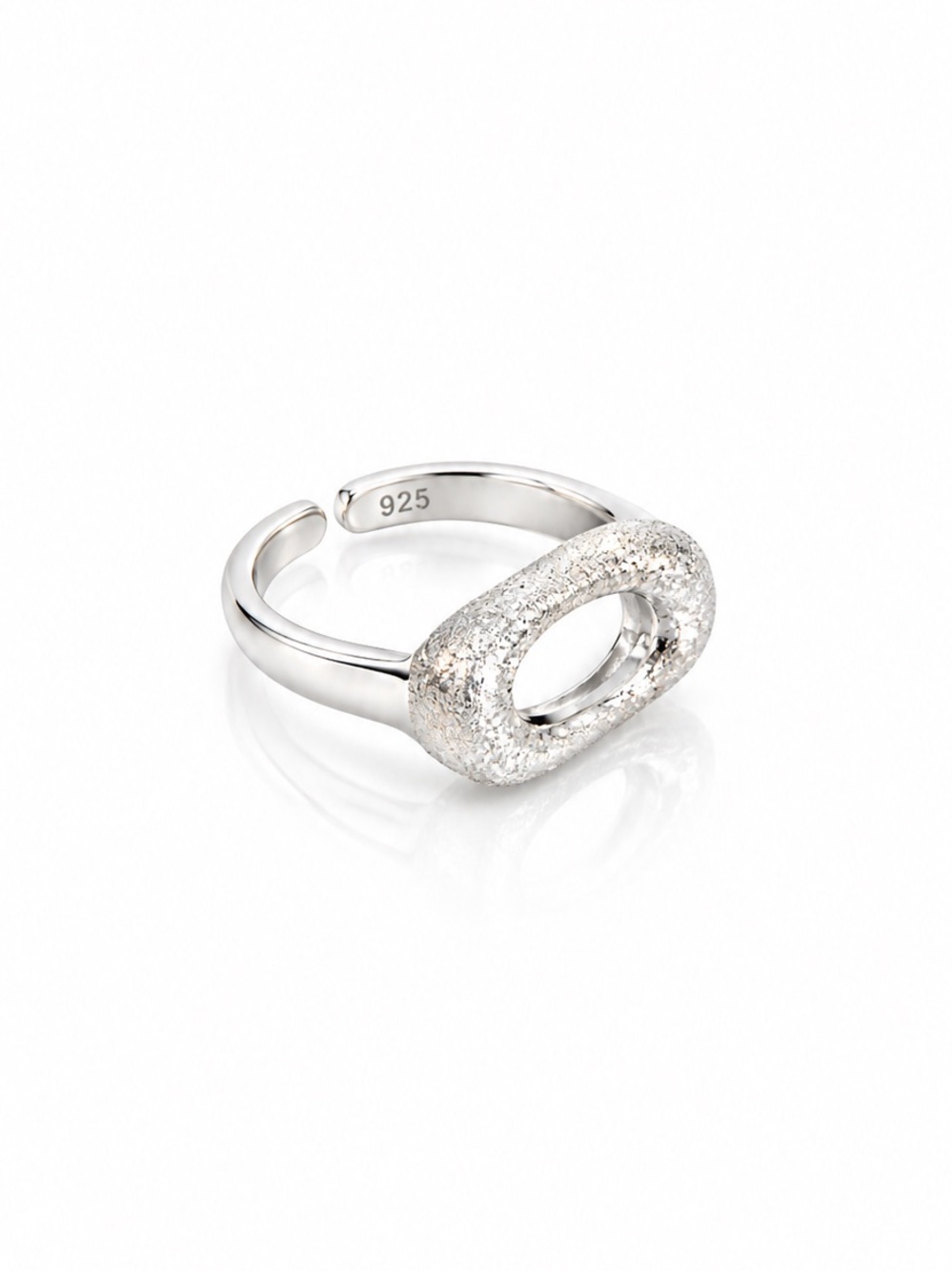 Elegant S925 Silver Unique Design Ring RS919-1